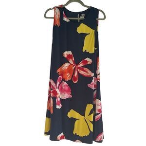 Anne Klein Navy floral dress